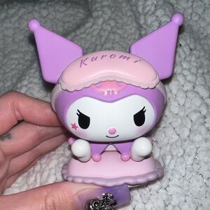 light purple kuromi sleepwear pillow figure